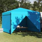 vidaXL Pop-up Luifel Tent Blauw 300 x 300 cm Stof, Verzenden, Nieuw