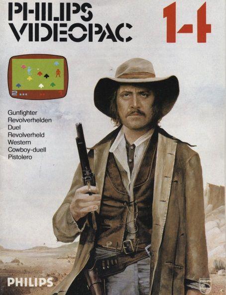 Philips Videopac 14 Gunfighter-Standaard (Philips Videopac), Computers en Software, Vintage Computers, Ophalen of Verzenden