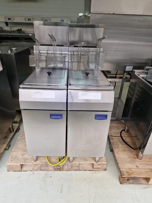 2x staande gasfriteuse prijs p.st. 27kW, Zakelijke goederen, Horeca | Keukenapparatuur, Ophalen of Verzenden