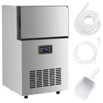 IJsblokjesmachine 45kg | Retour deal | -40% korting!, Elektronische apparatuur, Koelkasten en IJskasten, Verzenden, Nieuw, Minder dan 45 cm