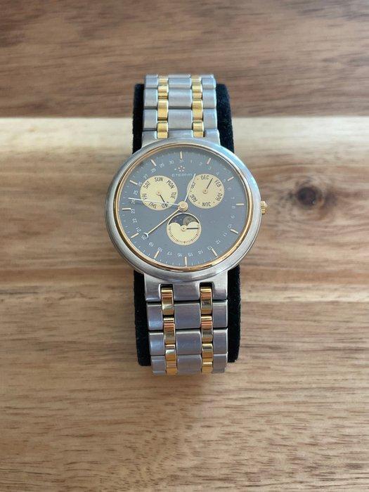 Eterna - Full Calendar Moonphase Vintage - Zonder, Handtassen en Accessoires, Horloges | Heren