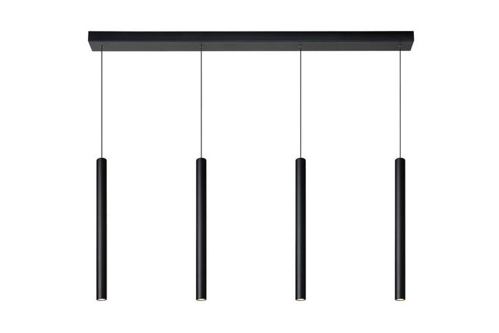 Hanglamp Lucide LORENZ -  - LED Dimb. - 4x4W 3000K, Maison & Meubles, Lampes | Suspensions, Envoi
