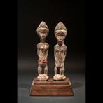 Koppel beeldjes - Waarzeggerij - Baule - Ivoorkust, Antiek en Kunst