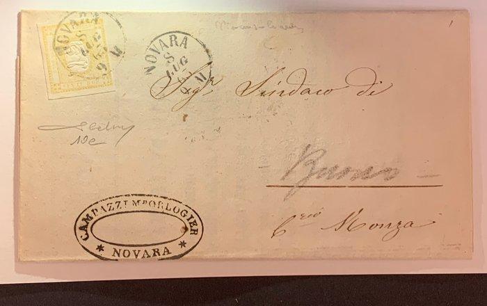 Koninkrijk Italië 1862 - 2 cent 10e gestempeld voor kranten, Postzegels en Munten, Postzegels | Europa | Italië