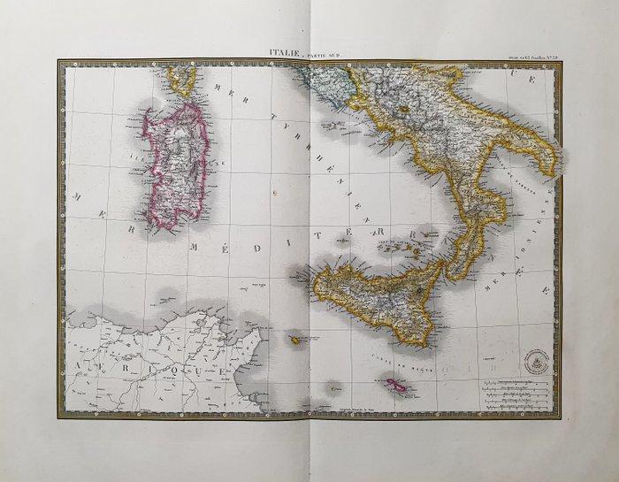 Europe - Sud de lItalie / Sicile / Sardaigne / Campanie /, Livres, Atlas & Cartes géographiques