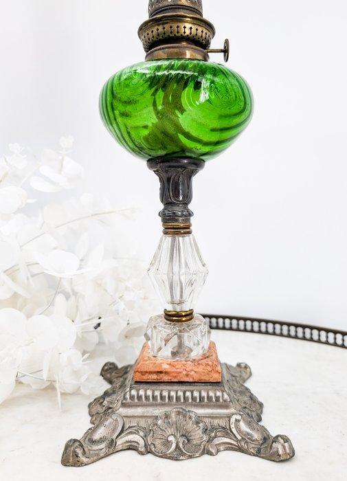 Lampe à huile Kosmos Bremer - Olielamp - Glas, Antiek en Kunst, Antiek | Overige Antiek