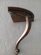 Wandrek - Walnoot - Hoekplank uit de jaren 1900, Antiek en Kunst