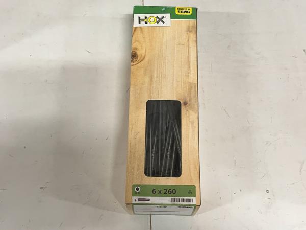 Veiling - 3x SWG houtschroef 6x260mm, Doe-het-zelf en Bouw, IJzerwaren en Bevestigingsmiddelen