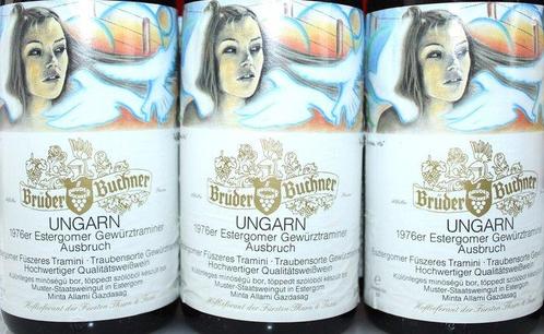 1976 + 1979 Ausbruch Gewürztraminer + Pinot Noir + Traminer, Verzamelen, Wijnen