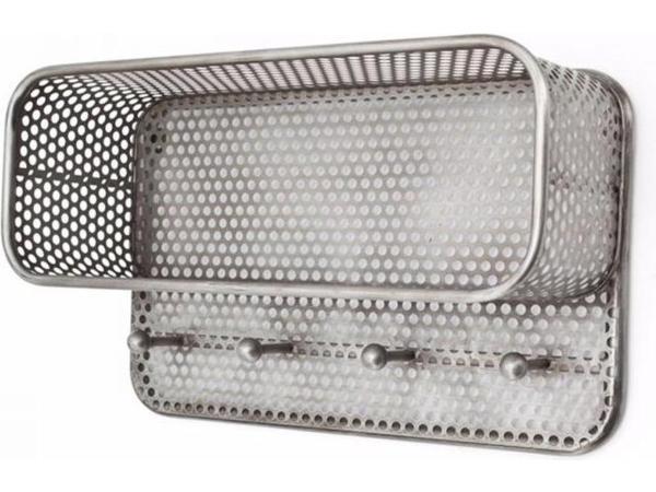 Veiling - Furnilux Wandkapstok By-Boo – Metaal Zilver, Huis en Inrichting, Woonaccessoires | Kapstokken