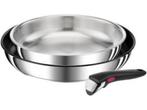 Tefal Ingenio Preference - Braadpannen - 24cm + 28cm - Anti, Huis en Inrichting, Keuken | Potten en Pannen, Verzenden, Zo goed als nieuw
