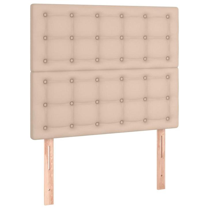 Stijlvolle Hoofdborden 2 stuks | Retour Deal | OP = OP, Huis en Inrichting, Slaapkamer | Bedden, 90 cm, Verstelbaar, Bruin, Nieuw