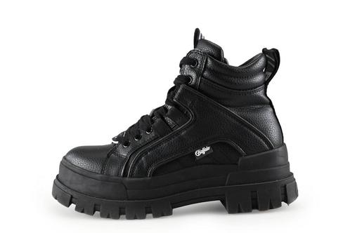 Buffalo Veterboots in maat 38 Zwart | 5% extra korting, Kleding | Dames, Schoenen, Zwart, Zo goed als nieuw, Overige typen, Verzenden