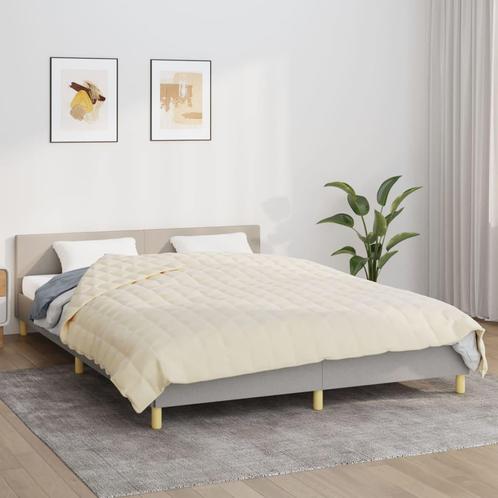 vidaXL Verzwaringsdeken 200x225 cm 13 kg stof, Huis en Inrichting, Slaapkamer | Bedden, Nieuw, Verzenden