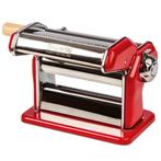 Pastamachine | Rood | Cap. 150mm | Incl. 3 Snijders, Verzenden, Nieuw in verpakking