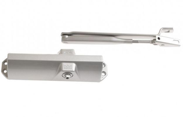 Deurdranger Dorma TS 68 met schaararm zilverkleur, Doe-het-zelf en Bouw, Hang- en Sluitwerk, Klink of Kruk, Nieuw, Overige materialen