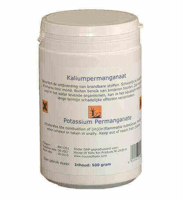 Kaliumpermanganaat (KP) 500 gram (Vijver medicatie), Tuin en Terras, Vijvers, Nieuw, Verzenden