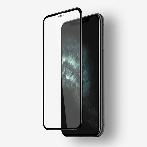 Iphone Xs Max  Screenprotector 3d Zwart, Telecommunicatie, Mobiele telefoons | Toebehoren en Onderdelen, Ophalen of Verzenden