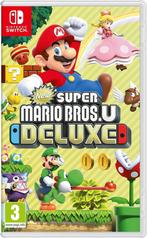 New Super Mario Bros. U Deluxe - Nintendo Switch, Games en Spelcomputers, Verzenden, Nieuw