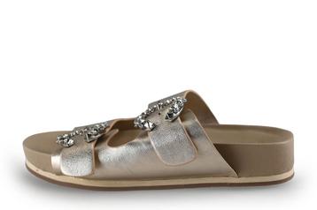 Mexx Slippers in maat 36 Goud | 5% extra korting disponible aux enchères
