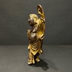 Liu Hai and his three legg frog - Bamboe - China - Ming