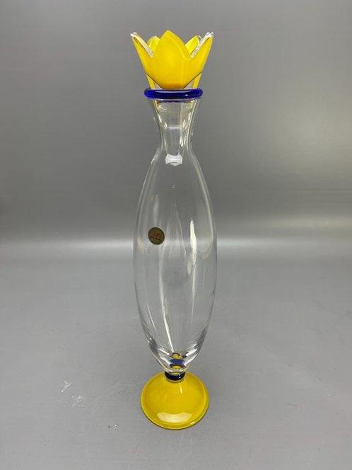 Glasfabriek Leerdam - Vase (2) - Verre - Frans Molenaar en, Antiek en Kunst, Antiek | Glaswerk en Kristal