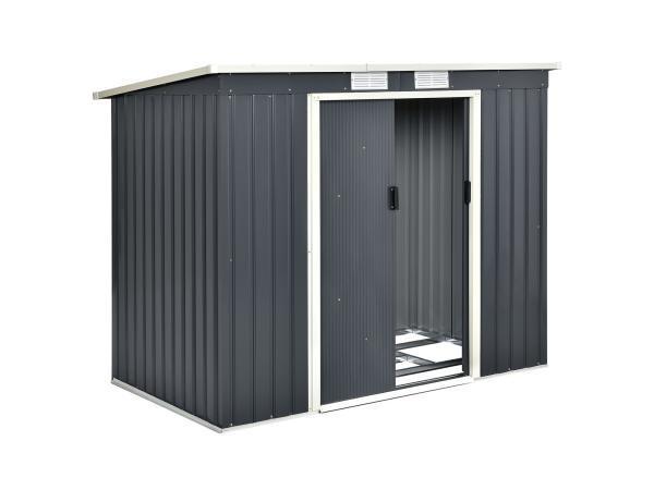 Veiling - Metalen tuinhuis M - 213 × 130 × 173cm, Tuin en Terras, Bergingen en Tuinkasten, Nieuw