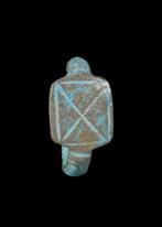 Oud-Romeins Brons Ring met gegraveerde bezel (Zonder