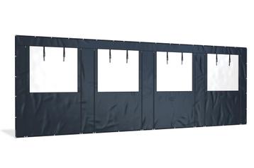 Overkapping zijwand PVC  | 8 meter breed |  250cm hoog |, Verzenden, Partytent