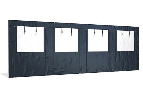 Overkapping zijwand PVC  | 8 meter breed |  250cm hoog |, Jardin & Terrasse, Tonnelles, Envoi