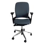 Refurbished Steelcase Leap V2, zo goed als nieuw, Verzenden, Zo goed als nieuw, Grijs, Bureaustoel
