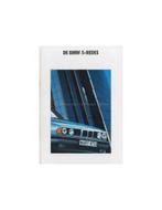 1990 BMW 5 SERIE BROCHURE NEDERLANDS, Boeken, Nieuw, Ophalen of Verzenden