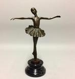 sculptuur, Ballerina - 31 cm - Brons