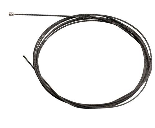 Zwarte Staalkabel met eindstop 1.2mm dik en 1 meter lang, Tuin en Terras, Overige Tuin en Terras, Verzenden