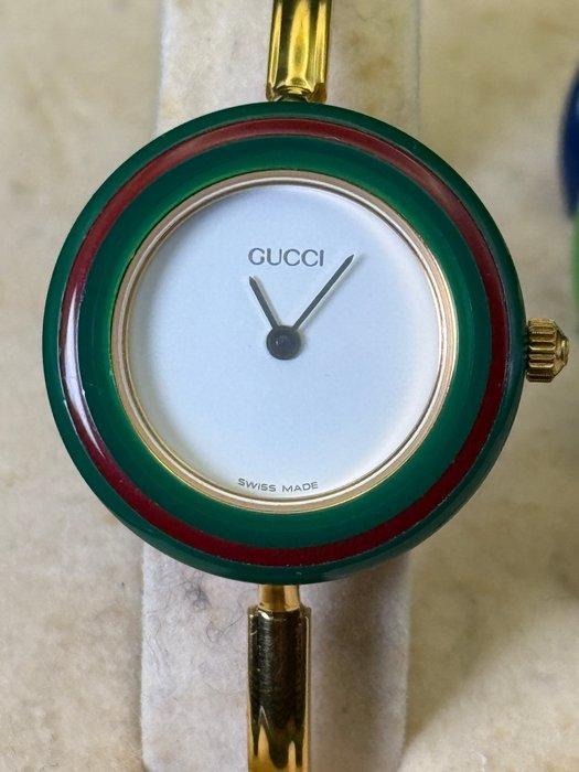Gucci - GUCCI Change Bezel 11/12.2 Quartz Ladies - 11/12.2 -, Handtassen en Accessoires, Horloges | Heren