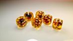 Baltisch amber dobbelstenen - Barnsteen - 17 mm - 17 mm, Collections