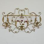 Kapstok - bloemachtig - Smeedijzer - decorato a volute