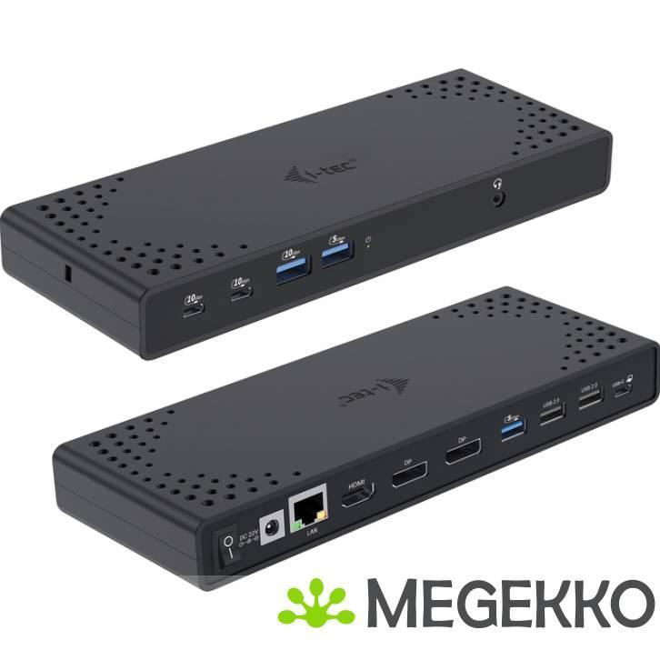 I-tec USB-C Triple Display Docking Station Gen 2 + Power, Computers en Software, Overige Computers en Software, Nieuw, Verzenden
