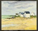 Jean Levasseur (1935 - 2024) - Plage dAsnelles, Antiek en Kunst, Kunst | Schilderijen | Klassiek