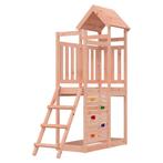 vidaXL Speeltoren Bruin 110,5 x 52,5 x 214 cm Massief, Kinderen en Baby's, Verzenden, Nieuw