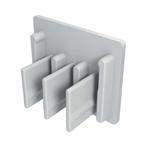 Eaton eindkap voor 3-fase+N met 16 mm2 stroomrails type EVGK, Verzenden