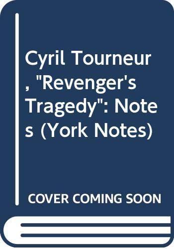 Cyril Tourneur, Revengers Tragedy: Notes (York Notes),, Livres, Livres Autre, Envoi
