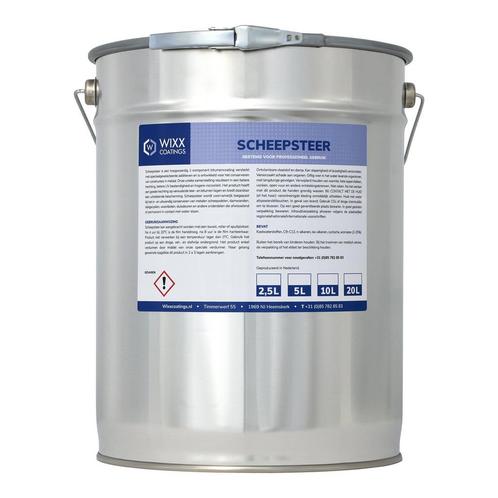 Wixx Scheepsteer Zwart Zwart 20L, Doe-het-zelf en Bouw, Verf, Beits en Lak, Zwart, Nieuw, Verzenden