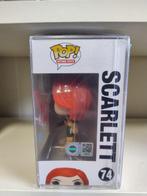 Funko - Funko Pop Scarlett #74 G.I.Joe Signed by Elizabeth