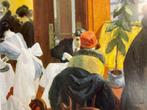 Edward Hopper (after) - New York Restaurant (1922)