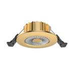 LED Inbouwspot – CCT-Switch – 6W – Messing – Hugo – 5 Jaar, Huis en Inrichting, Lampen | Spots, Verzenden, Nieuw