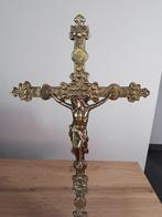 Crucifix - Laiton, Acier - 1950-1960 - Christ en croix