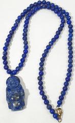 Lapis-lazuli naturel AAAA++ et Buda Feliz - Félicité et