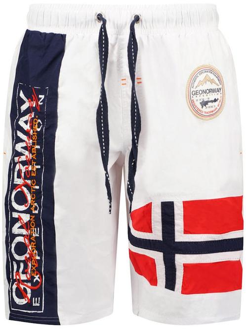 Geographical Norway Zwembroek Quemen Wit, Vêtements | Hommes, Pantalons, Envoi
