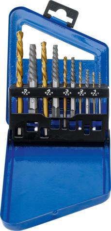 Schroevenuitdraai- en linkssnijdende borenset HSS titaniumni, Autos : Divers, Outils de voiture, Envoi